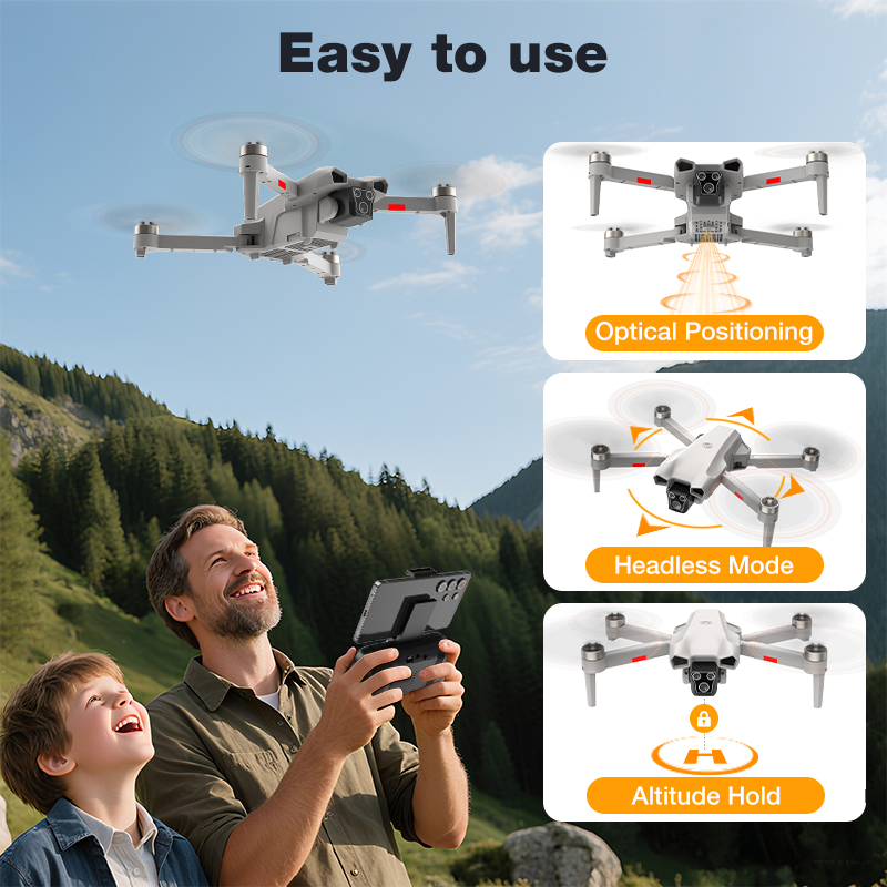 طائرة بدون طيار L017 Pro جديدة - مراجعة Drone Vera Rc وسعره
