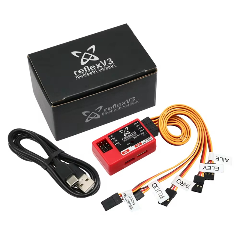 ABZZ-For FMS Reflex V3 وحدة تح - مراجعة Rc Helicopter Gyro وسعره