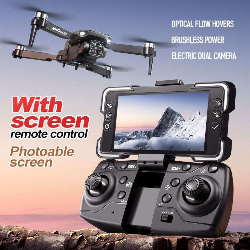 طائرة بدون طيار M10 مع كاميرا  - مراجعة Drone Kf Rc وسعره