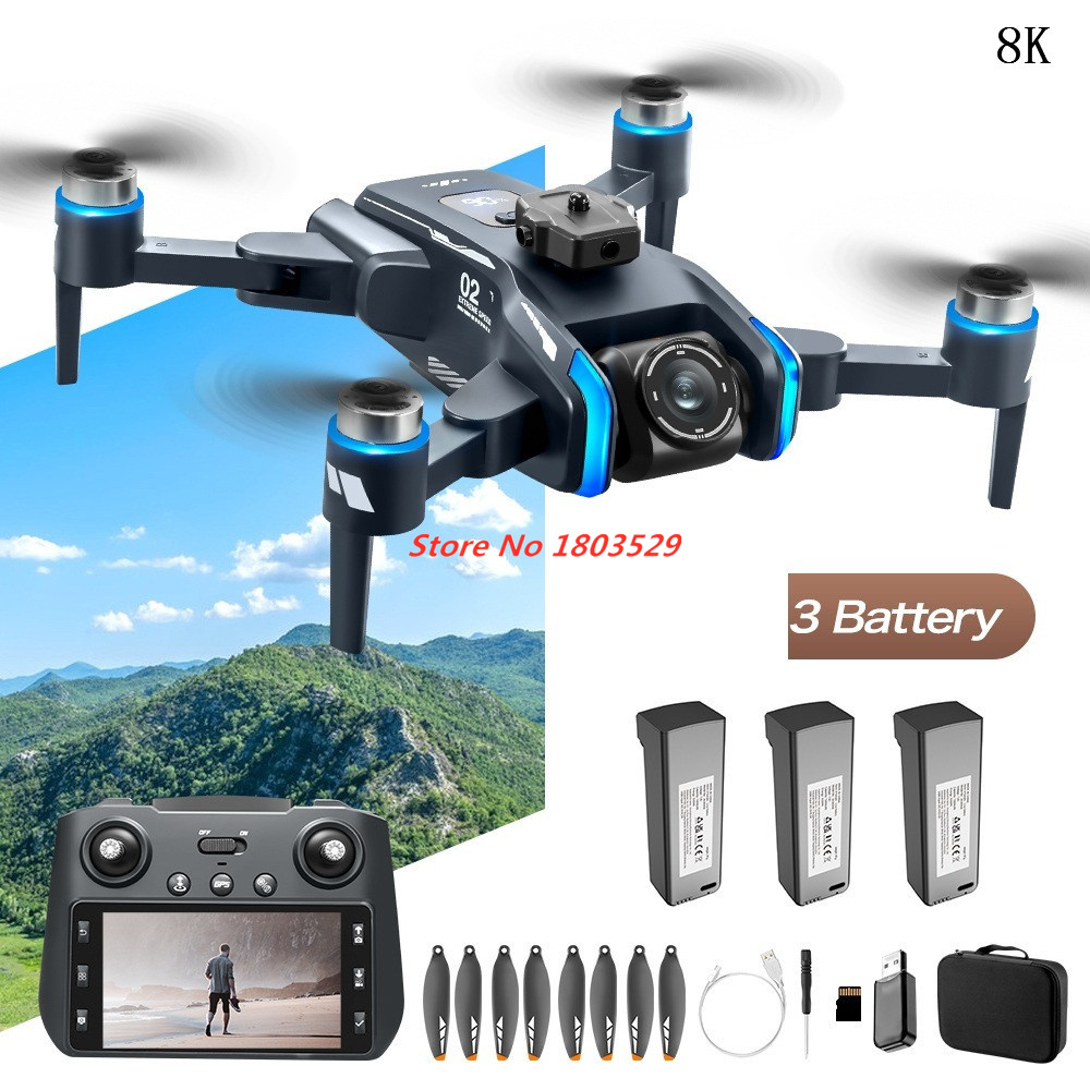 طائرة بدون طيار 8K مع كاميرا ج - مراجعة Drone Rc Fpv Manual وسعره