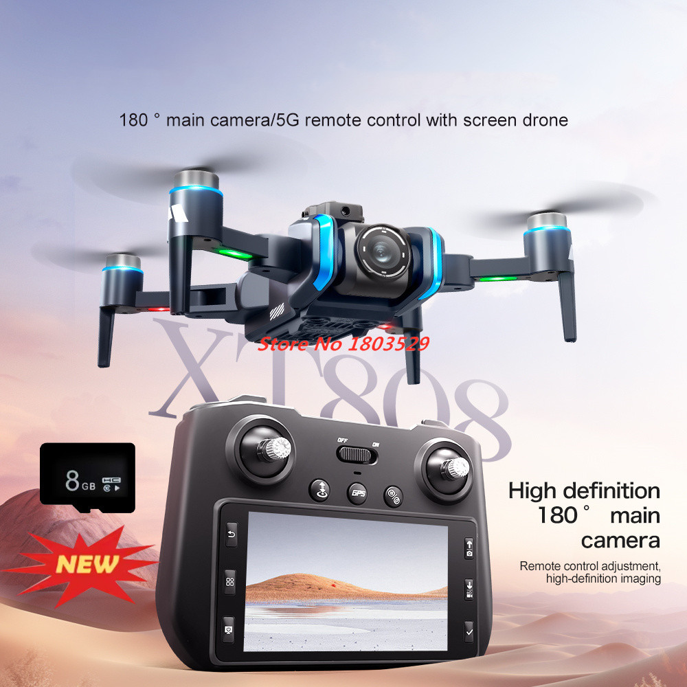 طائرة بدون طيار 8K مع كاميرا ج - مراجعة Drone Rc Fpv Manual وسعره