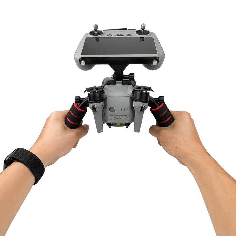 حامل يدوي لجهاز التحكم عن بعد  - مراجعة Drone Dji Rc N2 وسعره