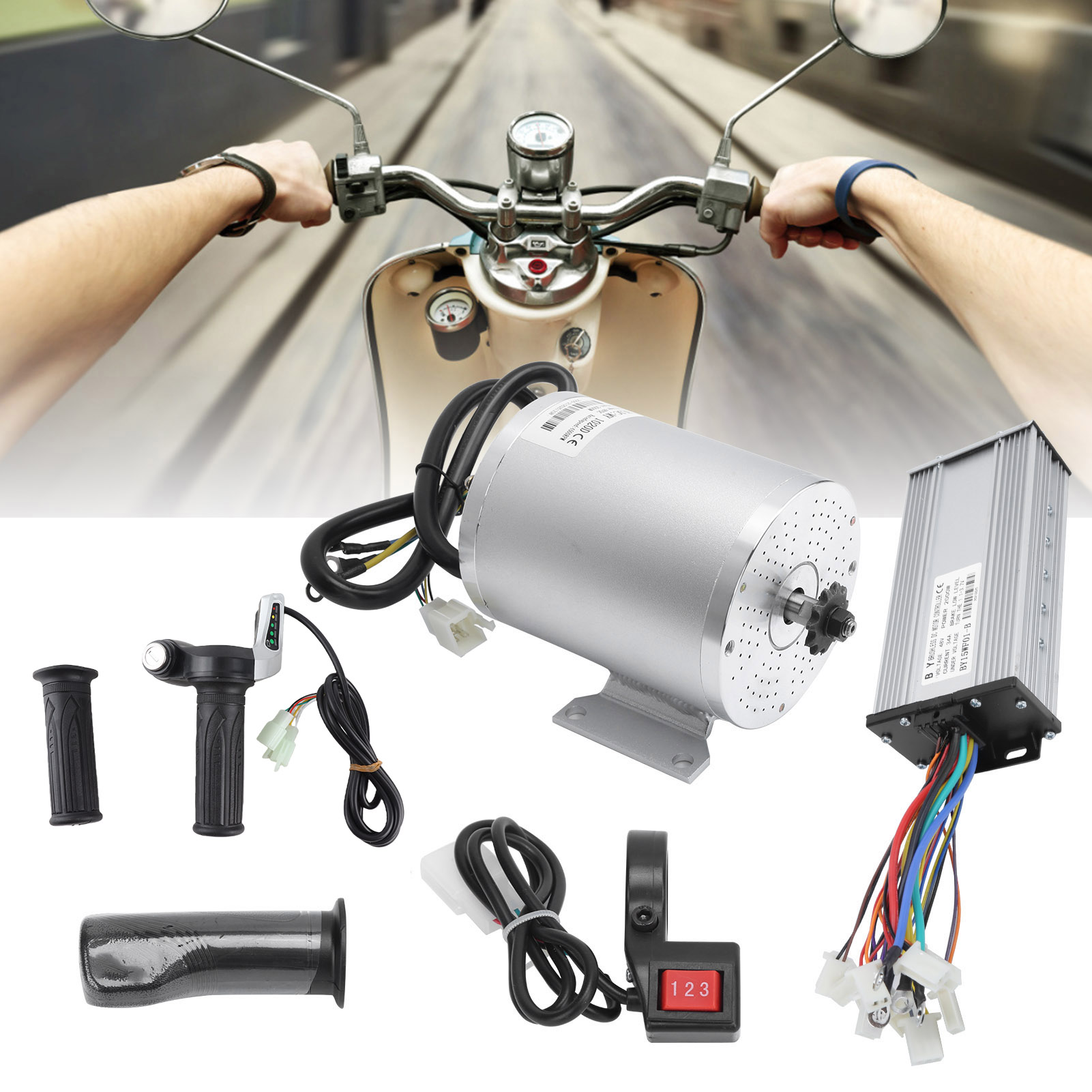 وحدة تحكم محرك كهربائي بدون فر - مراجعة Brushless Motor وسعره