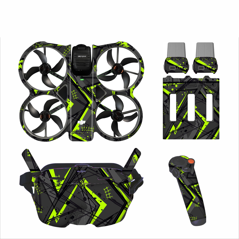 ملصقات واقية ملونة لطائرة DJI  - مراجعة Drone Rc N3 وسعره