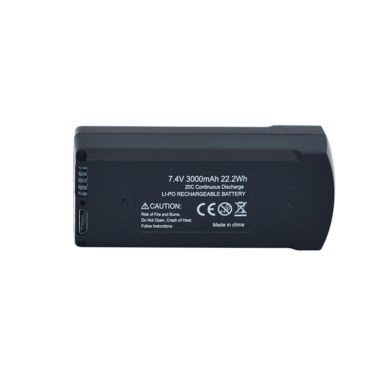 بطارية GPS V198 7.4 فولت 3000  - مراجعة Drone Rc Pro 2 وسعره