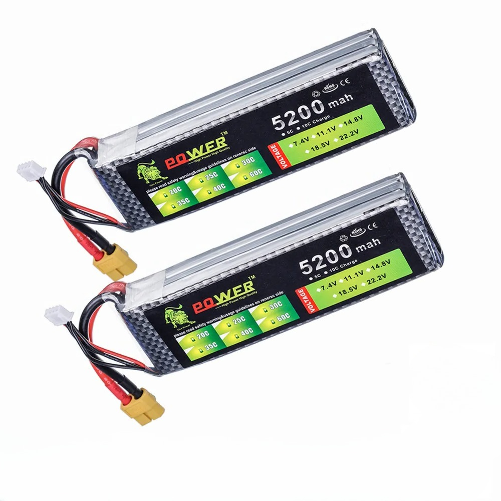 3S 5200mah 11.1V 60C يبو بطاري - مراجعة Drone Zll Rc وسعره
