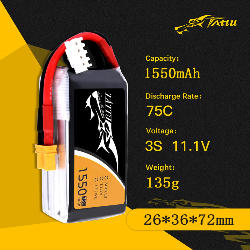 بطارية TATTU-LiPo لطائرة هليكو - مراجعة Drone Zll Rc وسعره