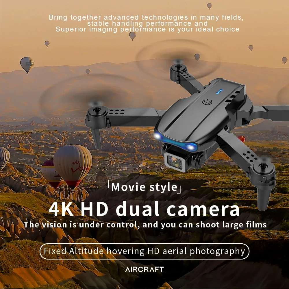 طائرة بدون طيار صغيرة GISAEV E - مراجعة Drone Rc E99 وسعره