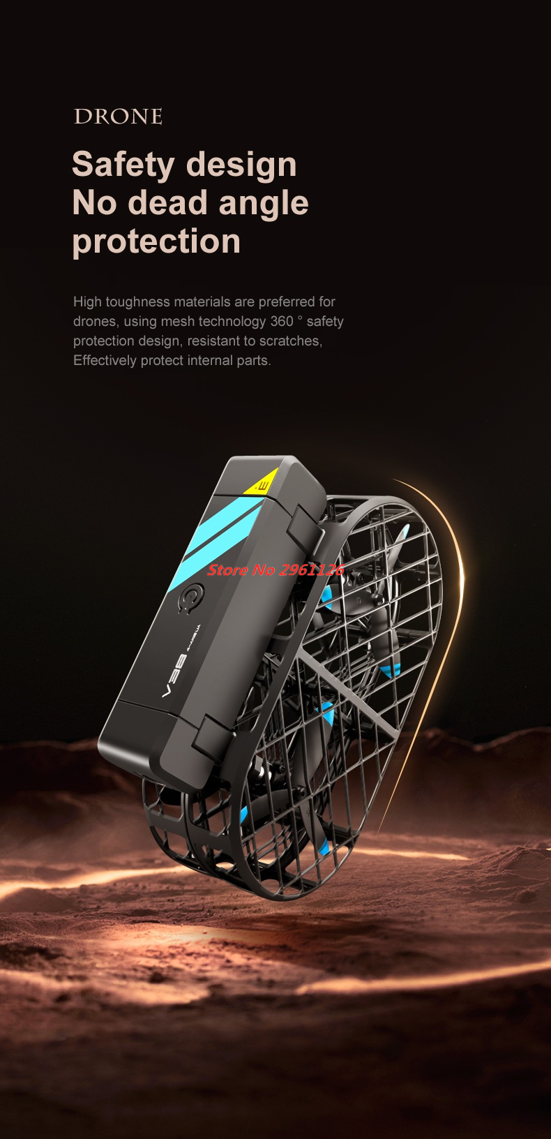 طائرة درون صغيرة جديدة تعمل با - مراجعة Drone Rc Fpv Manual وسعره